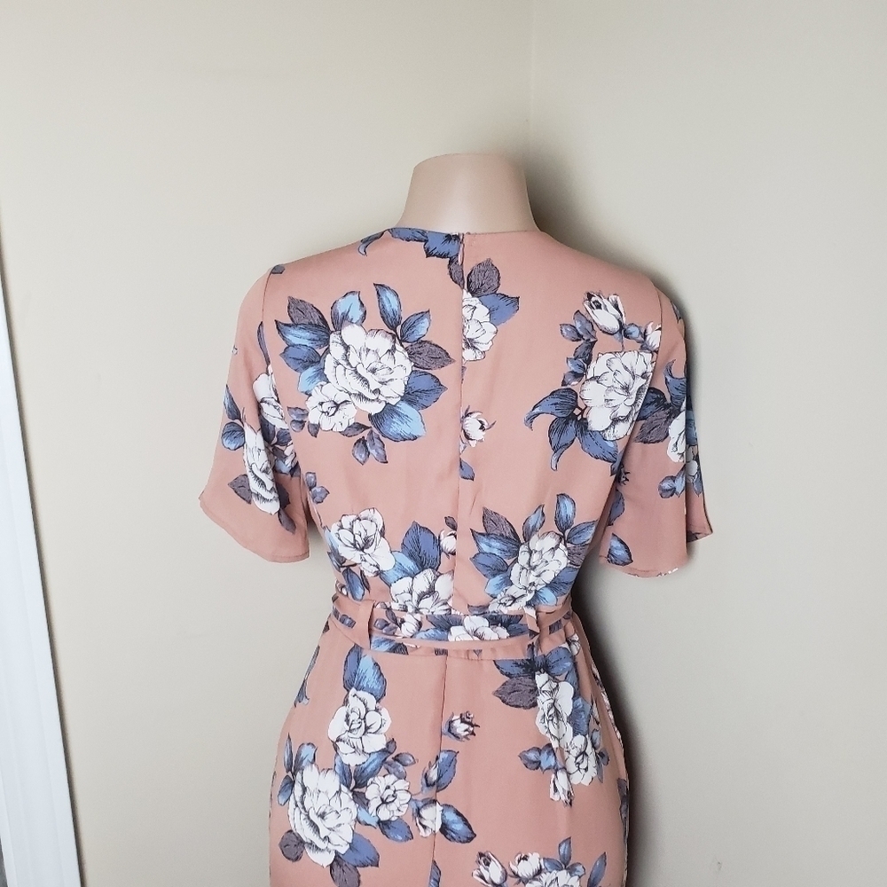 SIENNA SKY Floral Ultra Mini Dress with Long Cover - Picture 8 of 10